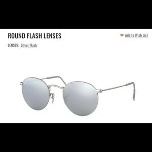 Ray Ban - Round Flash Lenses in Silver Flash
